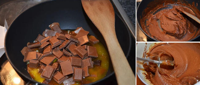 Нашла необычный рецепт шоколадных пирожных с начинкой из... блинов. Сделаю на Масленицу