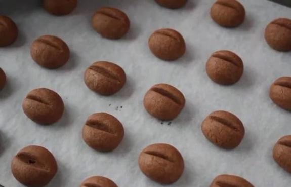 Печенье  Кофе в зернах    для тех, кто ценит дизайн угощения: рецепт
