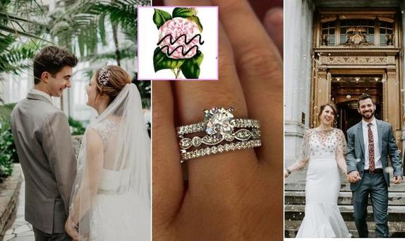 При подготовке к свадьбе не забывайте о звездах: стиль, обручальное кольцо и место проведения в соответствии со знаком зодиака невесты