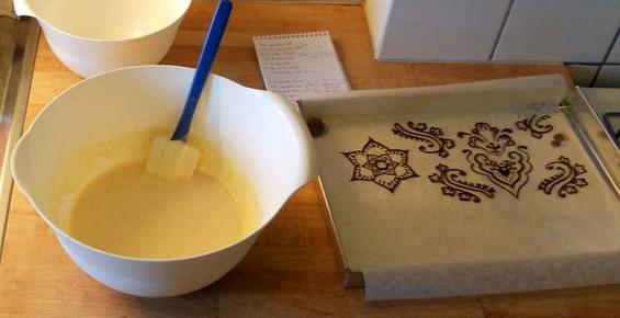 Праздничный торт с мехенди-росписью: отличный способ порадовать своих гостей