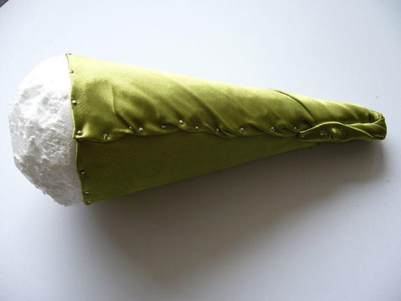 Необычный свадебный букет из ткани: очень красиво смотрится, а сделать его своими руками очень просто