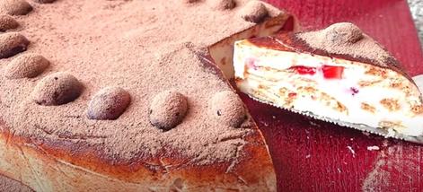 Когда остается клубника, готовлю вкуснейший торт без выпечки за 10 минут: простой рецепт с фото