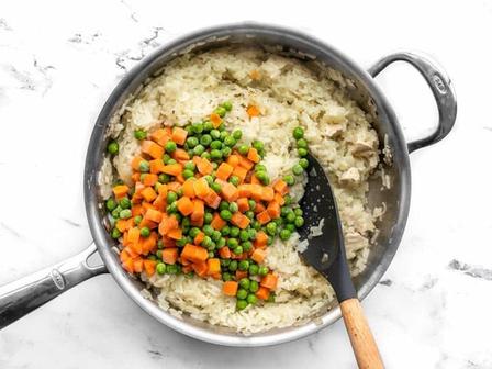 Рис, овощи и курицу превращаю в изысканное блюдо с аппетитной корочкой. Просто пальчики оближешь