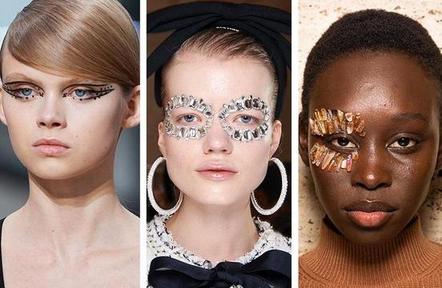 Золотой оттенок в уголках глаз: модный макияж на осень 2020 года