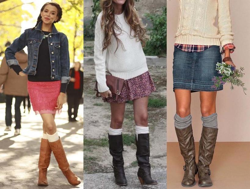Модные тренды осени: как носить колготки, а также гольфы и носки
