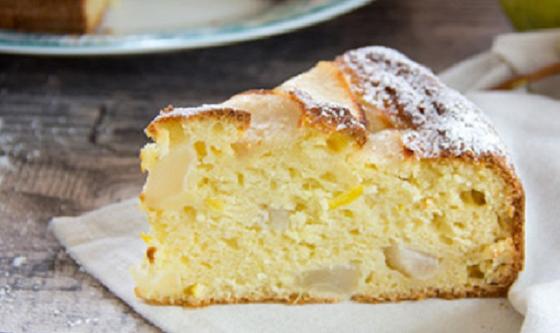 Мягкий пирог с грушами, творожным сыром и цедрой лимона: сладенькая выпечка с приятным послевкусием