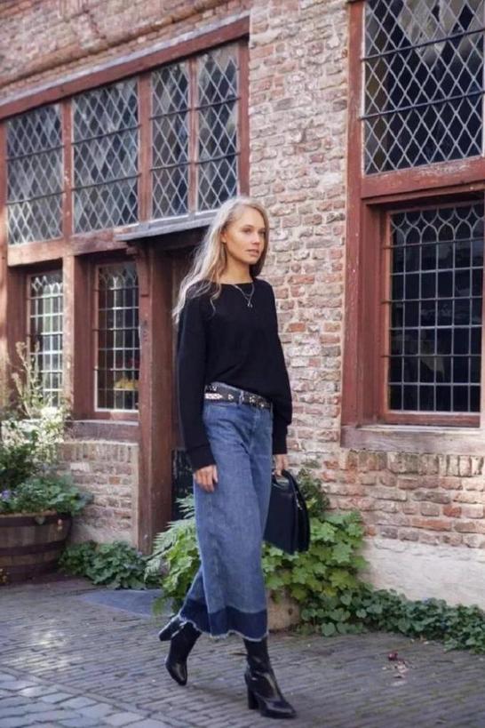 Объемный свитер + широкие брюки: модная формула, которая совмещает практичность и чувство стиля