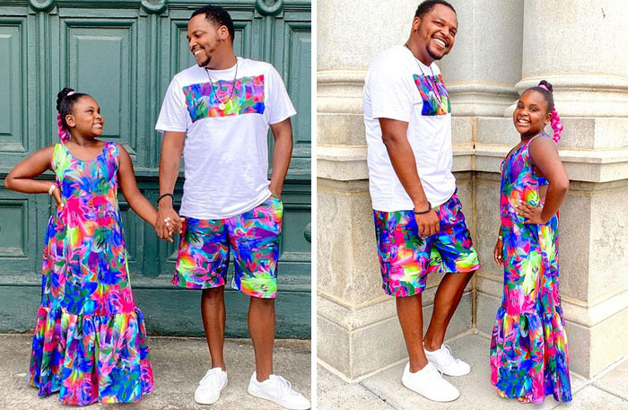 36-летний папа сам шьет для своей дочери наряды, и они великолепны: фото