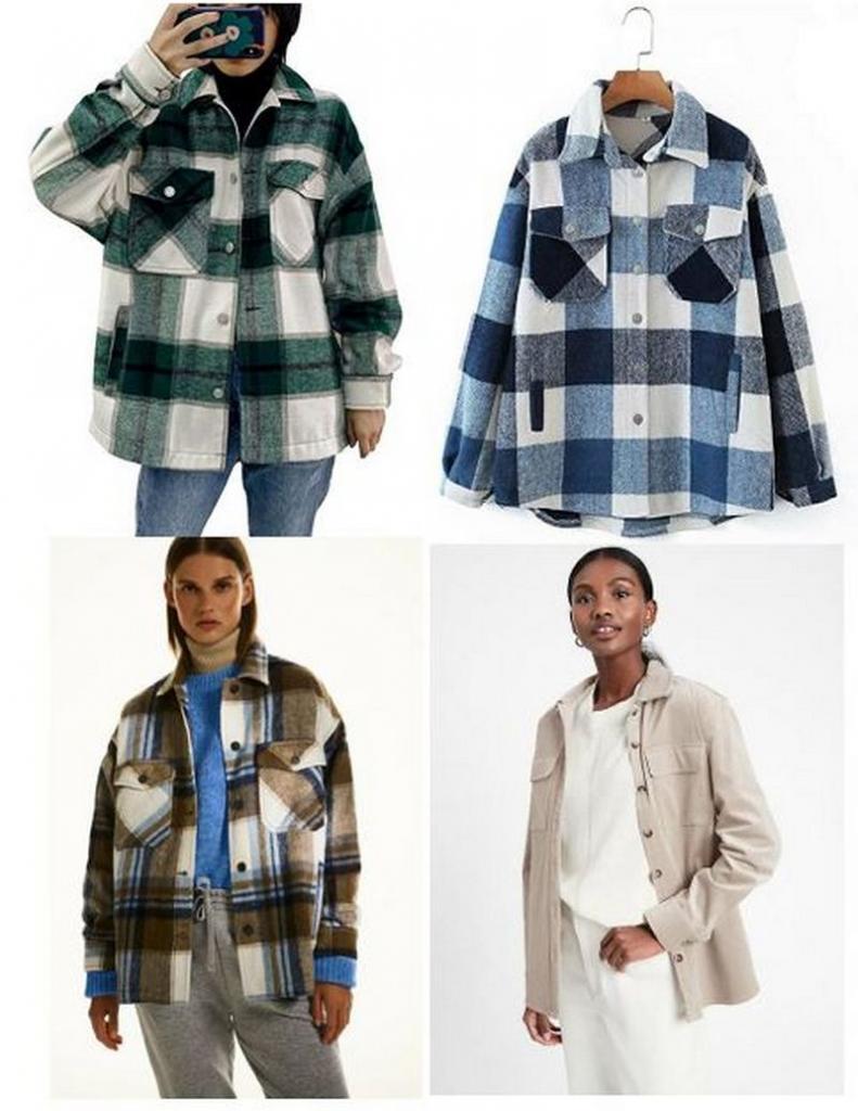Гибрид рубашки и куртки - shacket: идеальная верхняя одежда, чтобы проводить зиму и встретить весну, не жертвуя стилем