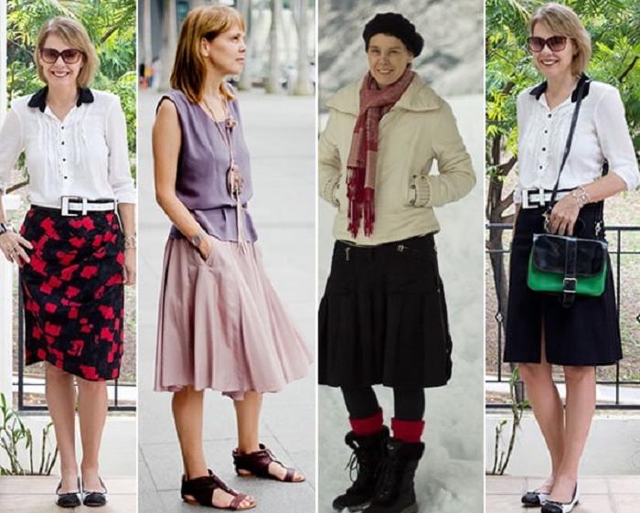 Сдержанно, но все равно стильно: юбки какой длины и фасона выбирать дамам за 40