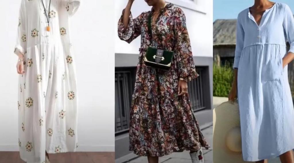 Платья балахоны   безусловный хит этой весны: популярные модели сезона и советы, как их носить женщинам зрелого возраста