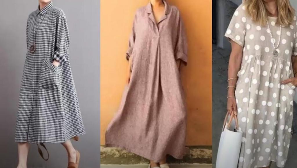 Платья-балахоны - безусловный хит этой весны: популярные модели сезона и советы, как их носить женщинам зрелого возраста