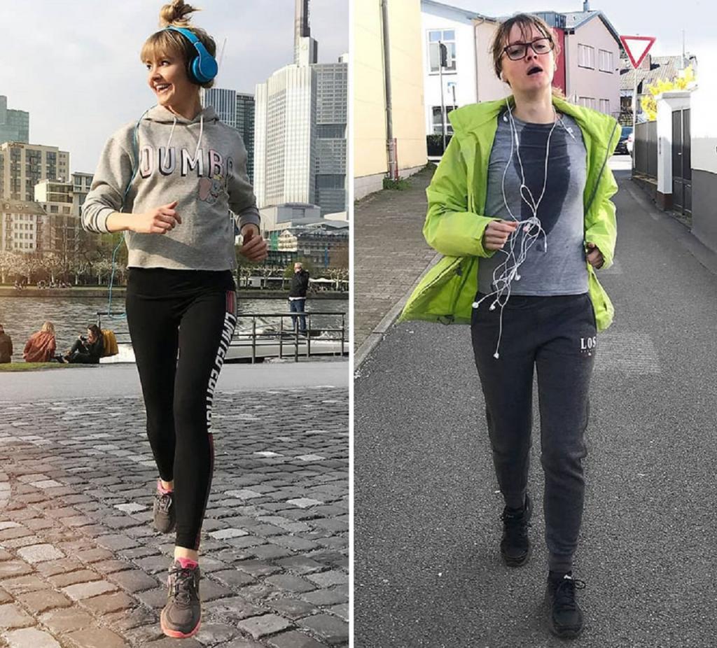 Немка Джеральдин Уэст высмеивает наигранность
