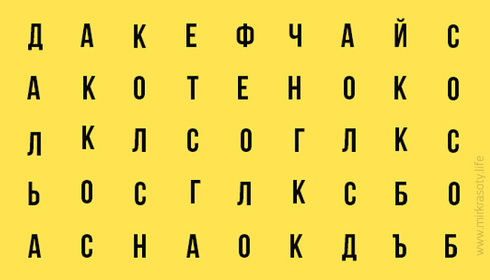 Выберите слово и узнайте, что о вас думают окружающие!