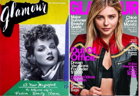 Как выглядели обложки известных журналов во время первого выпуска и сейчас