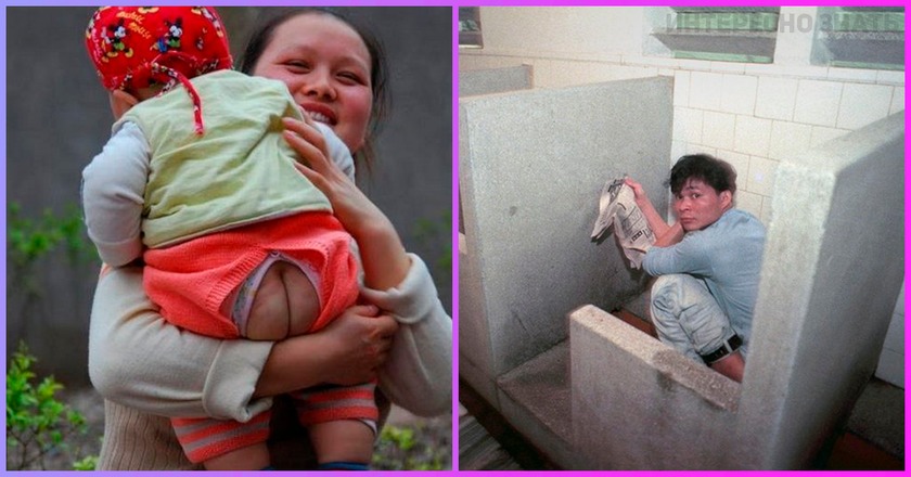 Трусы без дна, туалеты без перегородок: 13 особенностей Китая, непривычных для европейцев