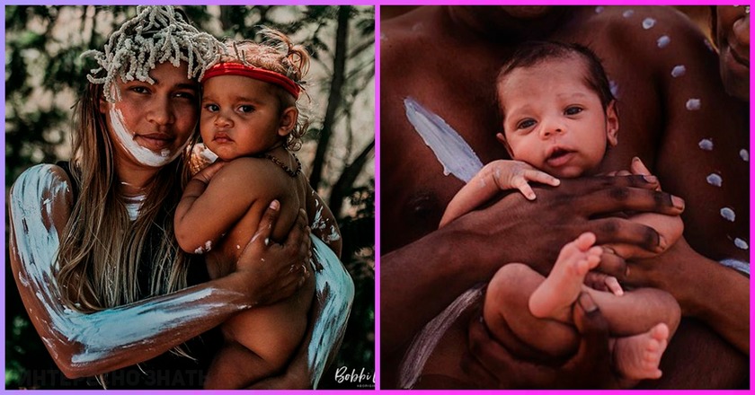 Уникальные снимки новорожденных с культурным колоритом