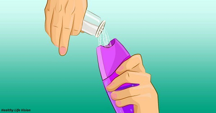 Добавьте в шампунь соль   сможете решить 1 главную проблему с волосами!