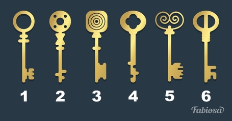 Выберите ключ, которым вы открыли бы старый сундук. Это расскажет о вас больше, чем вы думаете…