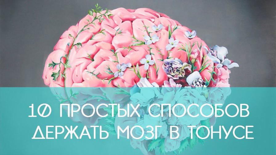 10 простых способов держать мозг в тонусе
